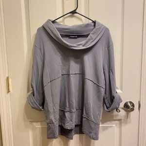 L | Lulu B Cowl Neck Top